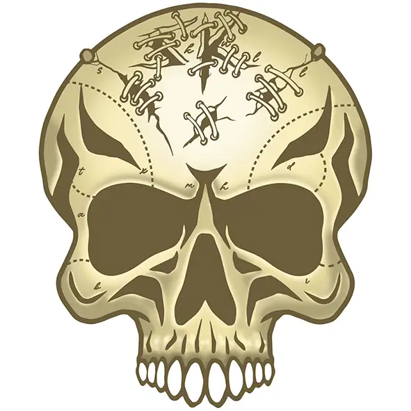 Logo Dj Skull turntablist Morocco